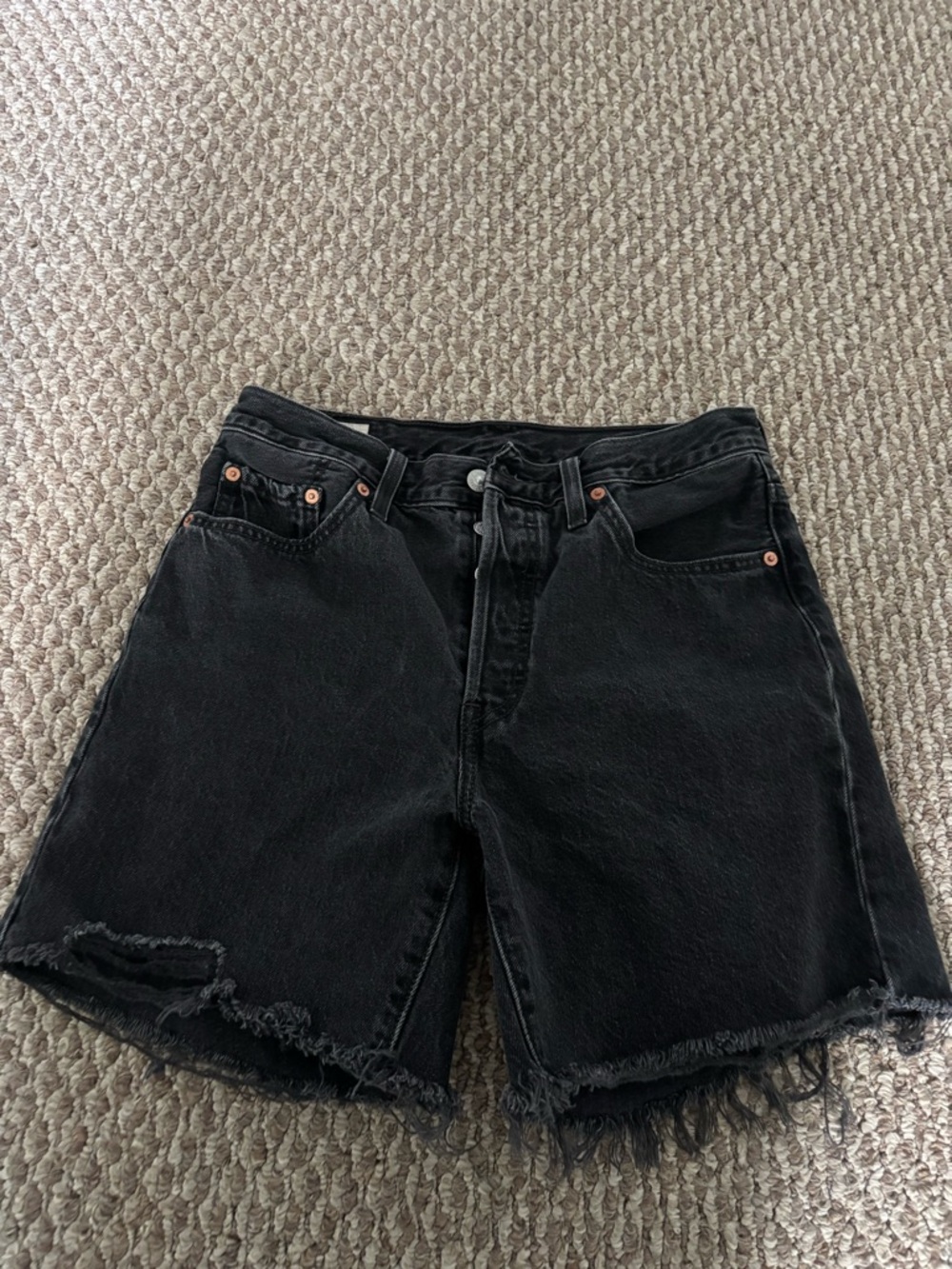 Levi's 501 High-Waisted Denim Shorts
